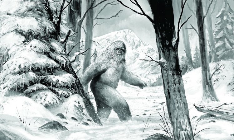 Grafika przedstawiająca Yeti